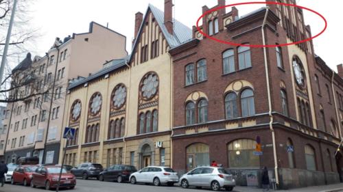 Perämiehenkatu ateljeen sijainti (002)