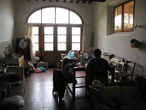 Botticellin työhuone, pohjakerros