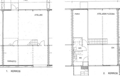 Pohjapiirros: pohjakerros ja sisääntulokerros