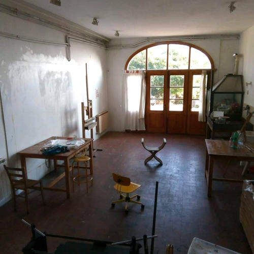 Pontorno ateljee, pohjakerros